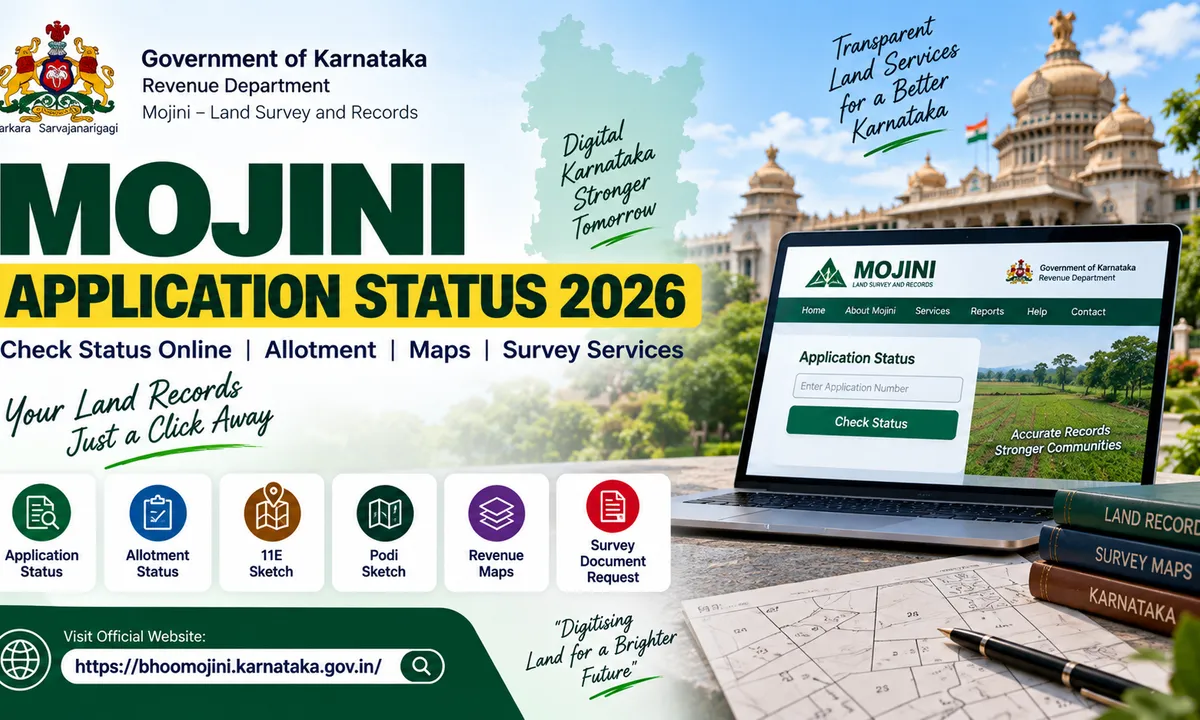 Mojini Application Status 2026: Check Status Online